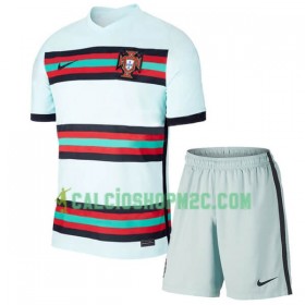 Portogallo Bambino Maglia Trasferta Euro 2020 Manica Corta (+ Pantaloncini)